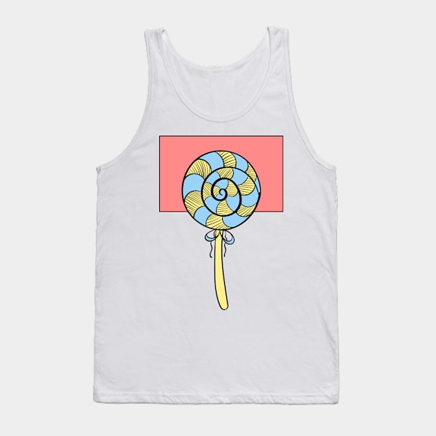 Funny Lollipop Gift Tank Top by TheMegaStore